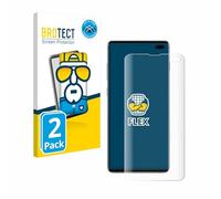 brotect Protection Intégrale 3D Incurvé pour Samsung Galaxy S10 Plus 2 Pièces - Couverture Complète, Film Protection Écran