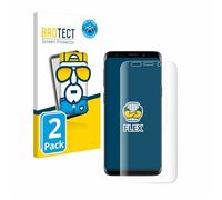 brotect Protection Intégrale 3D Incurvé pour Samsung Galaxy S9 2 Pièces - Couverture Complète, Film Protection Écran