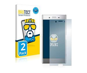 brotect Protection Intégrale 3D Incurvé pour Sony Xperia XZ Premium 2 Pièces - Couverture Complète, Film Protection Écran