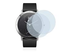 brotect Protection Intégrale 3D Incurvé pour Withings Steel HR (40 mm) 2 Pièces - Couverture Complète, Film Protection Écran
