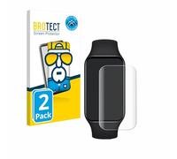 brotect Protection Intégrale 3D Incurvé pour Xiaomi Smart Band 8 Active 2 Pièces - Couverture Complète, Film Protection Écran