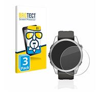 brotect Verre Trempé pour Garmin Fenix 7S Pro Solar | (42 mm) 3 Pièces Clair Protection d'écran Made in Germany Film Protection Ecran 9H Transparent