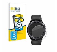 brotect Verre Trempé pour Samsung Galaxy Watch 6 Classic | (47 mm) 3 Pièces Clair Protection d'écran Made in Germany Film Protection Ecran 9H Transparent
