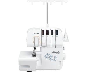 Brother 1334DS surjeteuse avec différentiel, coupe et coud même pour les débutants, 3 et 4 fils 10 points de couture pour coudre tous les types de tissus, couture professionnelle, bras libre