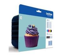 Brother 4 cartouches originales Brother LC-123 - CMJN