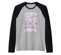 Brother 67 Birthday Aquarelle Arc-en-Ciel Pastel 7 Ans Manche Raglan
