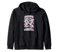 Brother 67 Birthday Aquarelle Arc-en-Ciel Pastel 7 Ans Sweat à Capuche