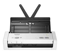 Brother ADS-1200 Scanner de Documents Compact et Portable | Couleur | A4 | Scan en une Seule Touche vers PC et Clé USB