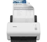 Brother ADS-4100 Scanner ADF 600 x 600 DPI A4 Nero, Bianco (ADS-4100 Desktop Document Scanner)