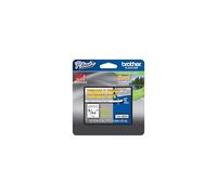 Brother - TZe N201 - Bande Non plastifiée - Noir sur Blanc - Rouleau (0,35 cm x 8 m) 1 Rouleau(x) - pour P-Touch GL-H100, PT-D200, D400, D600, E300, E550, H100, H101, H300, H500, H75, P700, P750