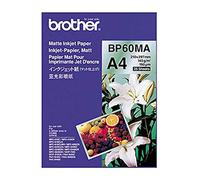 Brother BP60MA Inkjet Paper Papier Jet d'encre A4 (210x297 mm) Mat 25 Feuilles Blanc