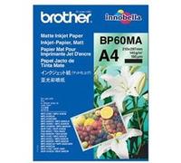 Brother BP60MA Matte Inkjet Paper - Mat - A4 (210 x 297 mm) - 145 g/m² - 25 feuille(s) papier - pour Brother DCP-J1140, J1200, J1800, J4140, J926, J981, MFC-J2340, J3540, J3940, J4335, J739 G