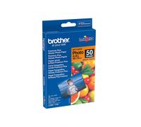 Brother BP71GP50 : Papier Photo Brillant Jet d'Encre 102 x 152 mm, 260 g/m², 265 µm - Boîte de 50 feuilles