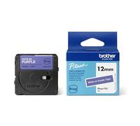 Brother Btag-F35 Ruban blanc sur violet Original Btag-F35