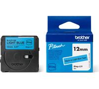brother BTAGL31 brother Schriftband Btag BTAGL31, 12 mm noir sur bleu