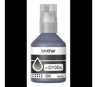 Brother BTD100BK Recharge d'encre noire Original, 108ml, 7500 pages, pour MFC-T930DW, DCP-T830DW, DCP-T730DW, DCP-T530DW, DCP-T430W, DCP-T230