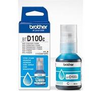 Brother BTD100C - 48.8 ml - haute capacité - cyan - original - boîte de suspension - recharge d'encre - pour Brother DCP-T530DW, DCP-T730DW, MFC-T930DW