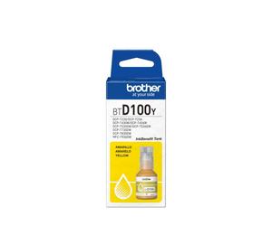 BROTHER BTD100Y INK BOTTLE prints 5.000 pages.