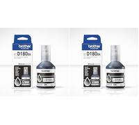 Brother BTD180BK Bouteille d'encre Noire Originale (Lot de 2)
