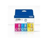 Brother BTD180CLVAL Bouteilles d'encre Couleur Multipack | 3 Couleurs