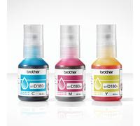 Brother BTD180CLVAL Bouteilles d'encre couleur multipack | 3 couleurs
