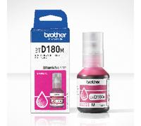 Brother BTD180M Bouteille d'encre originale - Couleur : Magenta (Rose)