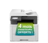 Brother Bundle DCP-L3740CDWE Imprimante Multifonction 4 en 1 (Impression/Scan/Copie/Fax) Laser Couleur, WiFi et Ethernet + 1 Toner Original TN-248BK (Noir) supplémentaire (Capacité de 1 000 Pages)