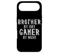 Brother by Day Gamer by Night Christmas Brother Gaming Coque pour iPhone Air