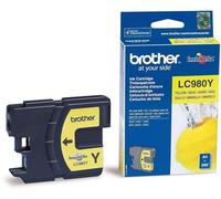 BROTHER Cartouche d'encre LC-980Y Jaune