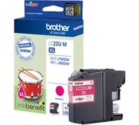 Brother "Cartouche d''encre magenta originale LC-22UM"