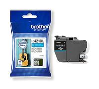 Brother Cartouche d'encre Originale LC-421XLC Cyan