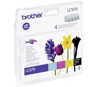 Brother Cartouches d'encre LC-970 Multipack (1 x BK/M/C/Y)