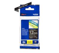 Brother cassette ruban laminé TZE-335 noir/blanc 12 mm