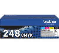 Brother TN-248VAL Cartouche de toner 4 pièce(s) Original Noir, Cyan, Magenta, Jaune