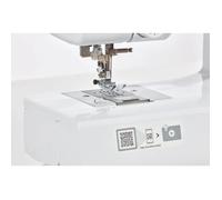 Brother Machine à coudre électronique CS10s – 40 points, enfile-aiguille, écran LCD – Blanche