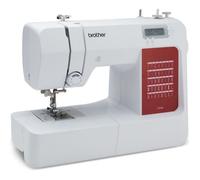 Brother Machine à coudre électronique CS10s – 40 points, enfile-aiguille, écran LCD – Blanche