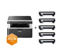 Brother DCP-1612WVB imprimante multifonction Laser A4 2400 x 600 DPI 20 ppm Wifi