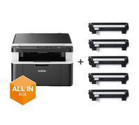 Brother DCP-1612WVB imprimante multifonction Laser A4 2400 x 600 DPI 20 ppm Wifi