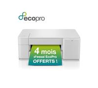 Brother DCP-J1200W : Imprimante Multifonction Jet d'encre A4, 1200x6000 DPI, 16 ipm Noir/9 ipm Couleur, WiFi, USB 2.0, 128 Mo, Impression Mobile (AirPrint, Mopria)