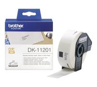 Best Price Square Standard Address Label DK11201 by Brother, Noir/Blanc, 29 x 90 mm