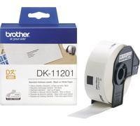 DK-11201 - Etiquettes Adressage BROTHER - 90mm de large - Noir/Blanc