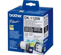 Brother "DK-11209 ruban d''étiquette Noir sur blanc"