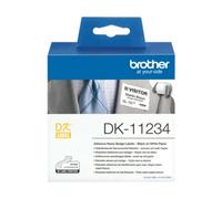 Brother DK- 11234 - Noir sur blanc - Étiquette