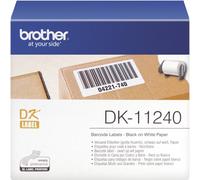 Brother DK-11240 Rouleau d'étiquettes 102 x 51 mm papier blanc 600 pc(s) fixation permanente DK11240 Etiquette d'expédition