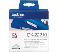 Brother DK-22210 - Noir sur blanc - Rouleau (2,9 cm x 30,5 m) étiquettes - pour Brother QL-1050, QL-500, QL-550, QL-560, QL-570, QL-650, QL-710, QL-720, QL-820 G