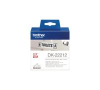 BROTHER DK-22212 NOIR SUR BLANC BANDE P-TOUCH POUR QL-500