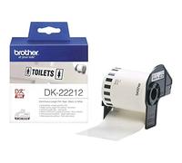 Brother DK-22212 | Rouleau de Papier Continu, Original | Noir sur Blanc | 62 mm x 15,2 m