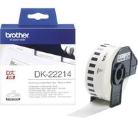 Brother DK-22214 Rouleau détiquettes 12 mm x 30.48 m papier blanc 1 pc(s) fixation permanente DK22214 Etiquette universelles