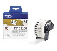 Brother DK-22225 | Rouleau de Papier Continu, Original | Noir sur Blanc | 38 mm x 30,48 m