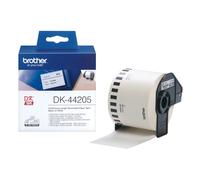 Brother DK-44205 ruban d'étiquette Noir sur blanc